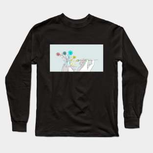 the flowers Long Sleeve T-Shirt